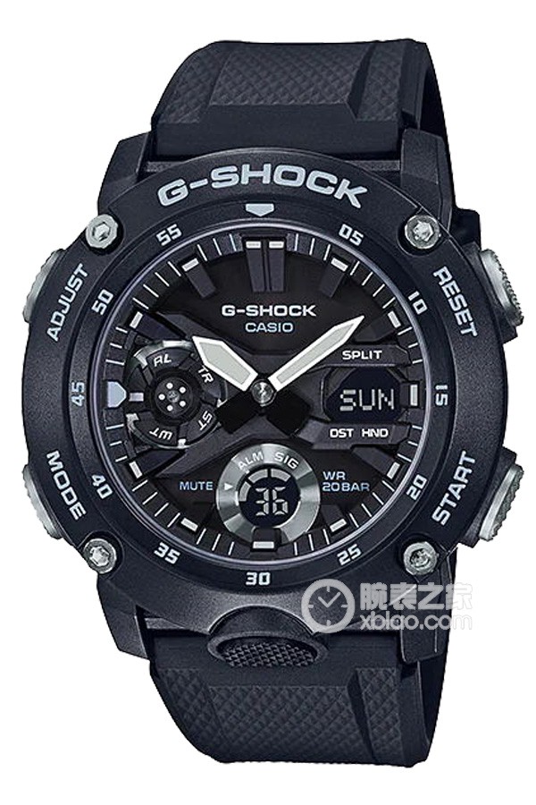 卡西欧G-SHOCK系列GA2000S-1A