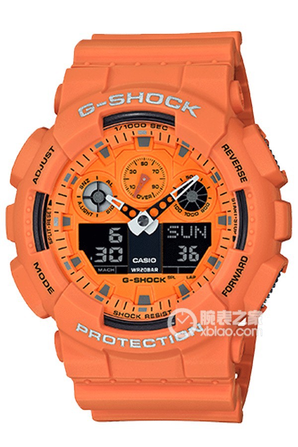 卡西欧G-SHOCK系列GA-100RS-4APR