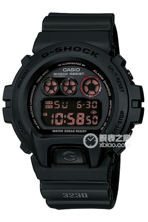 卡西欧g-shock系列dw6900ms-1