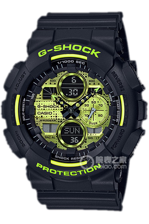 卡西欧G-SHOCK系列GA-140DC-1A