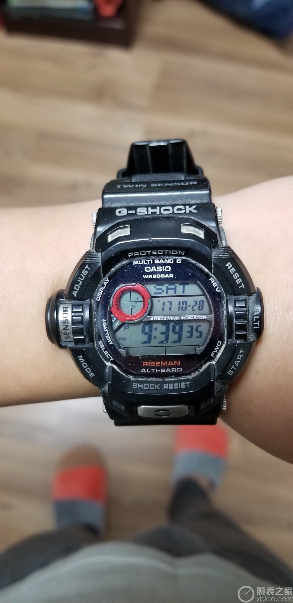 卡西欧G-SHOCK系列GW-9200-1D