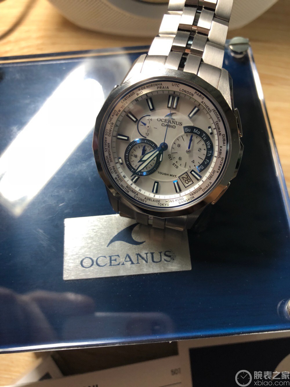 卡西欧OCEANUS系列OCW-S1400PW-7A