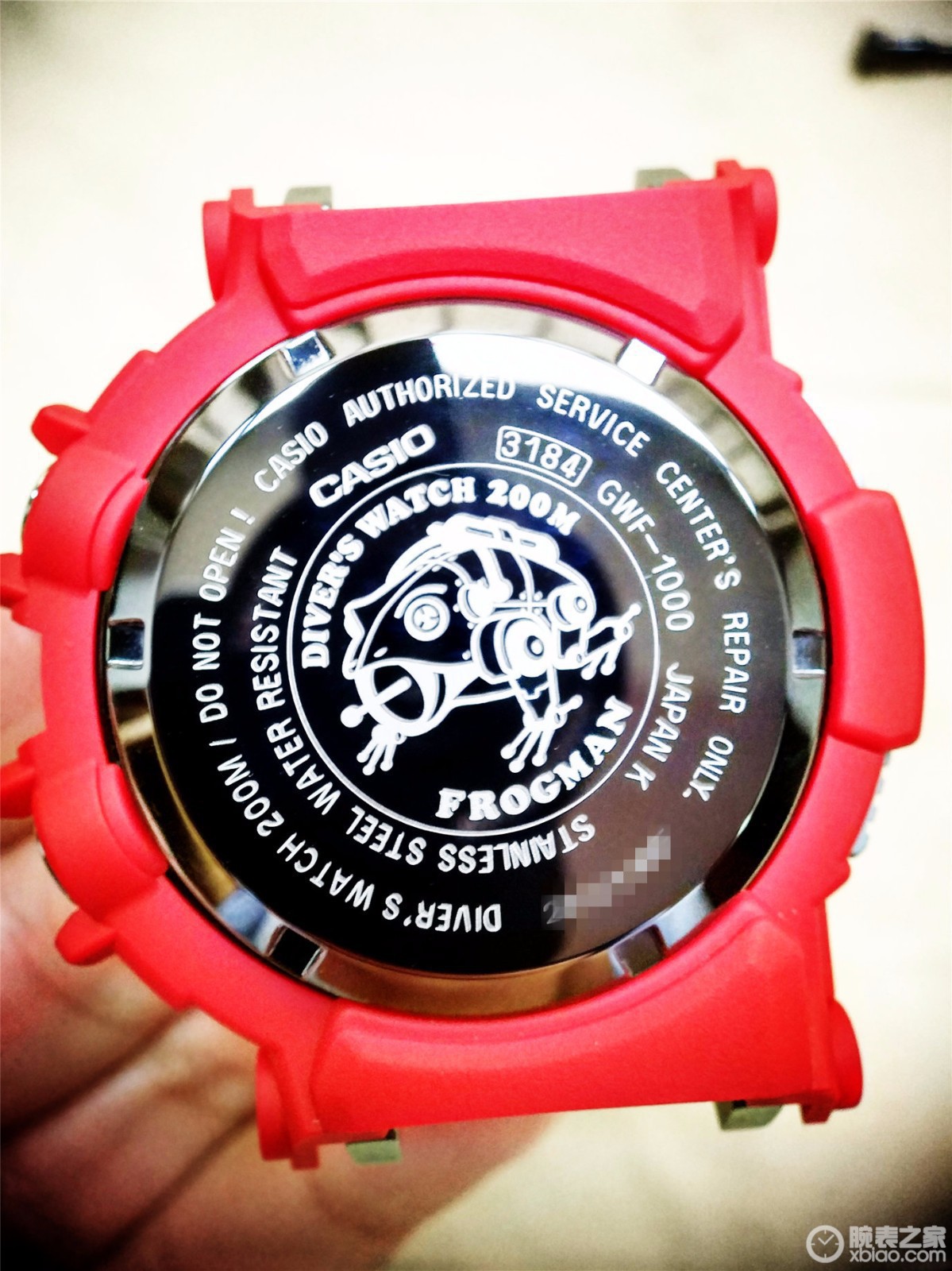 卡西欧G-SHOCK系列GWF-1000-1D