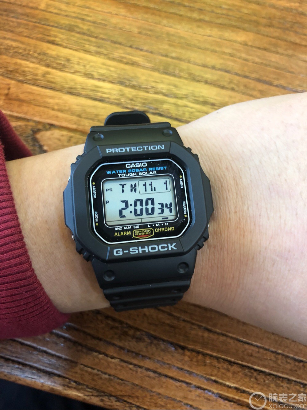 卡西歐g-shock系列g-5600e-1d