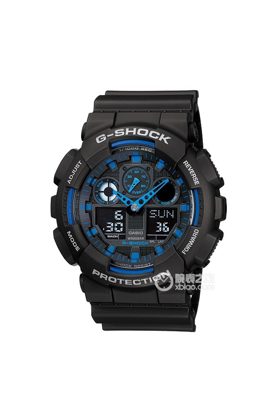 卡西欧G-SHOCK系列GA-100-1A2D