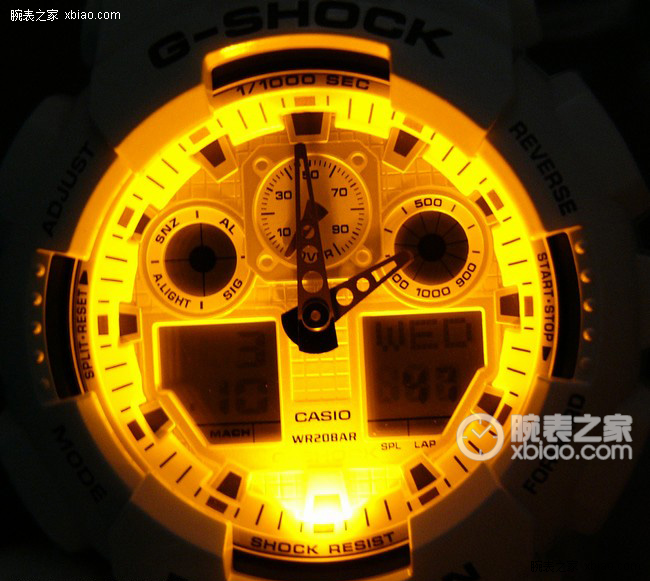 卡西欧G-SHOCK系列GA-100A-7A