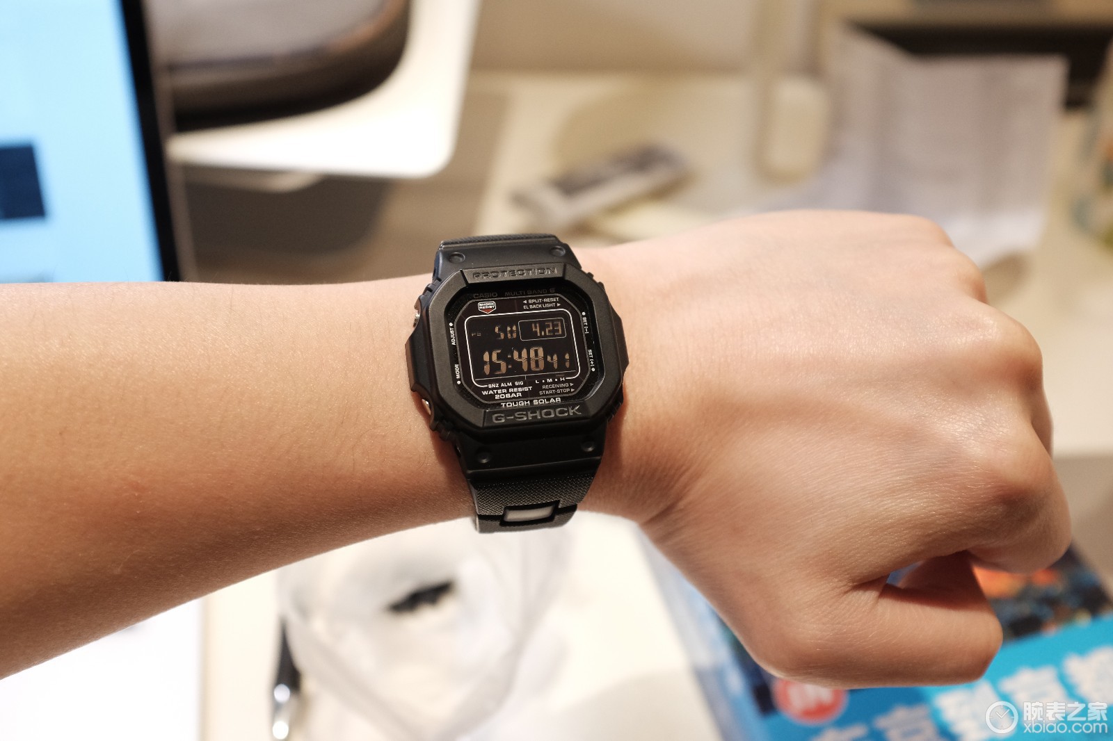 卡西欧G-SHOCK系列DW-5600MS-1D