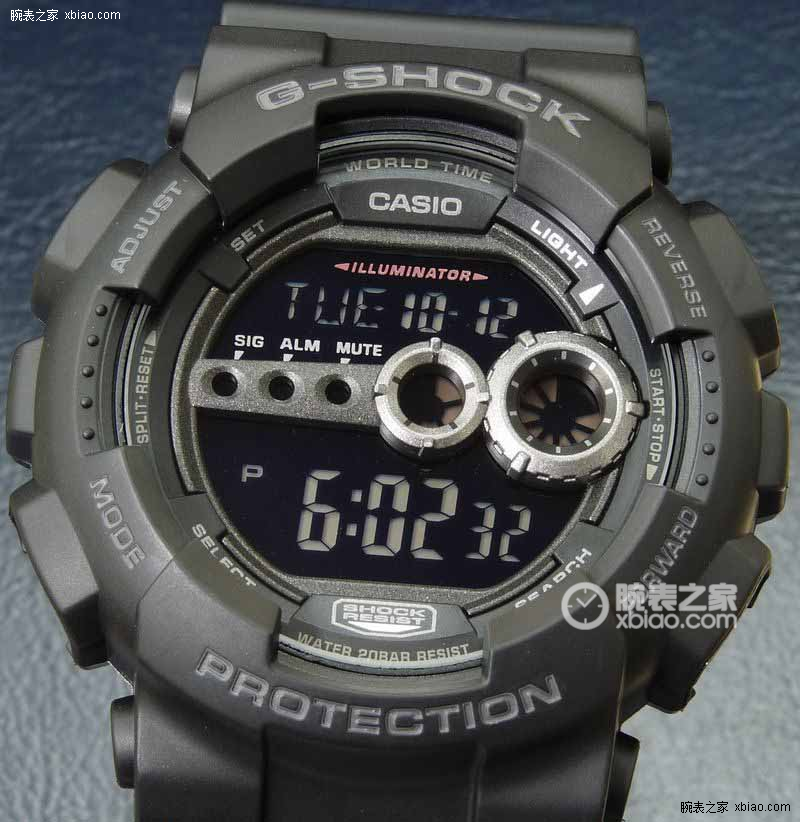 卡西欧G-SHOCK系列GD-100-1B