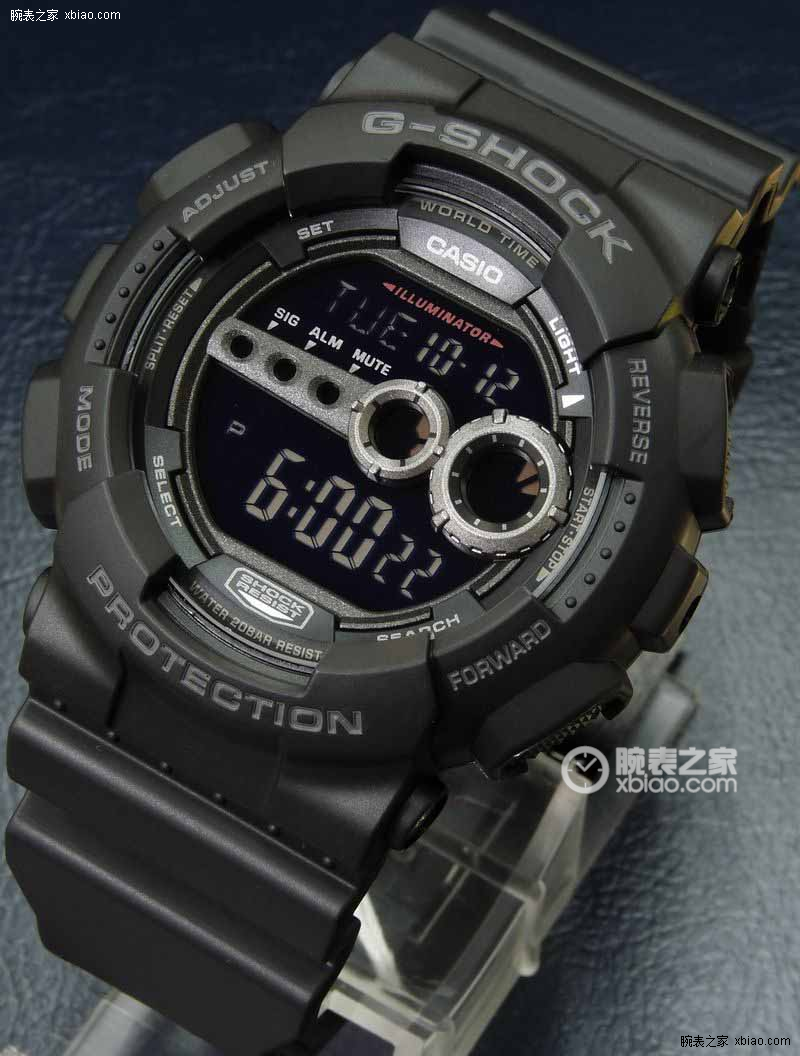 卡西欧G-SHOCK系列GD-100-1B