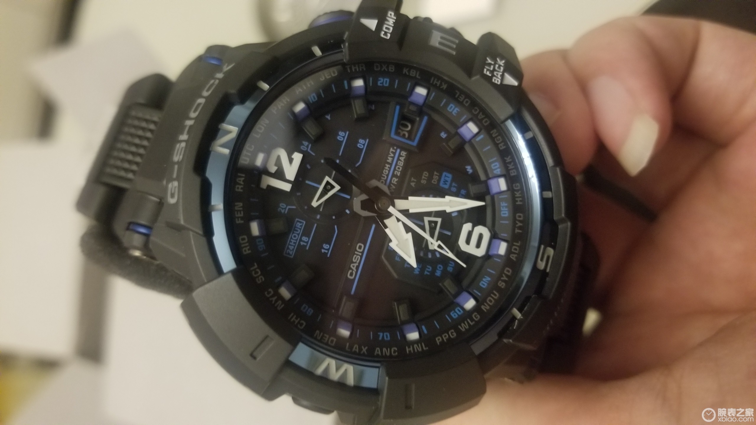 卡西欧G-SHOCK系列GW-A1100FC-1A