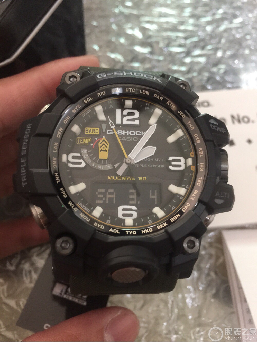 卡西欧G-SHOCK系列GWG-1000GB-1A3PR