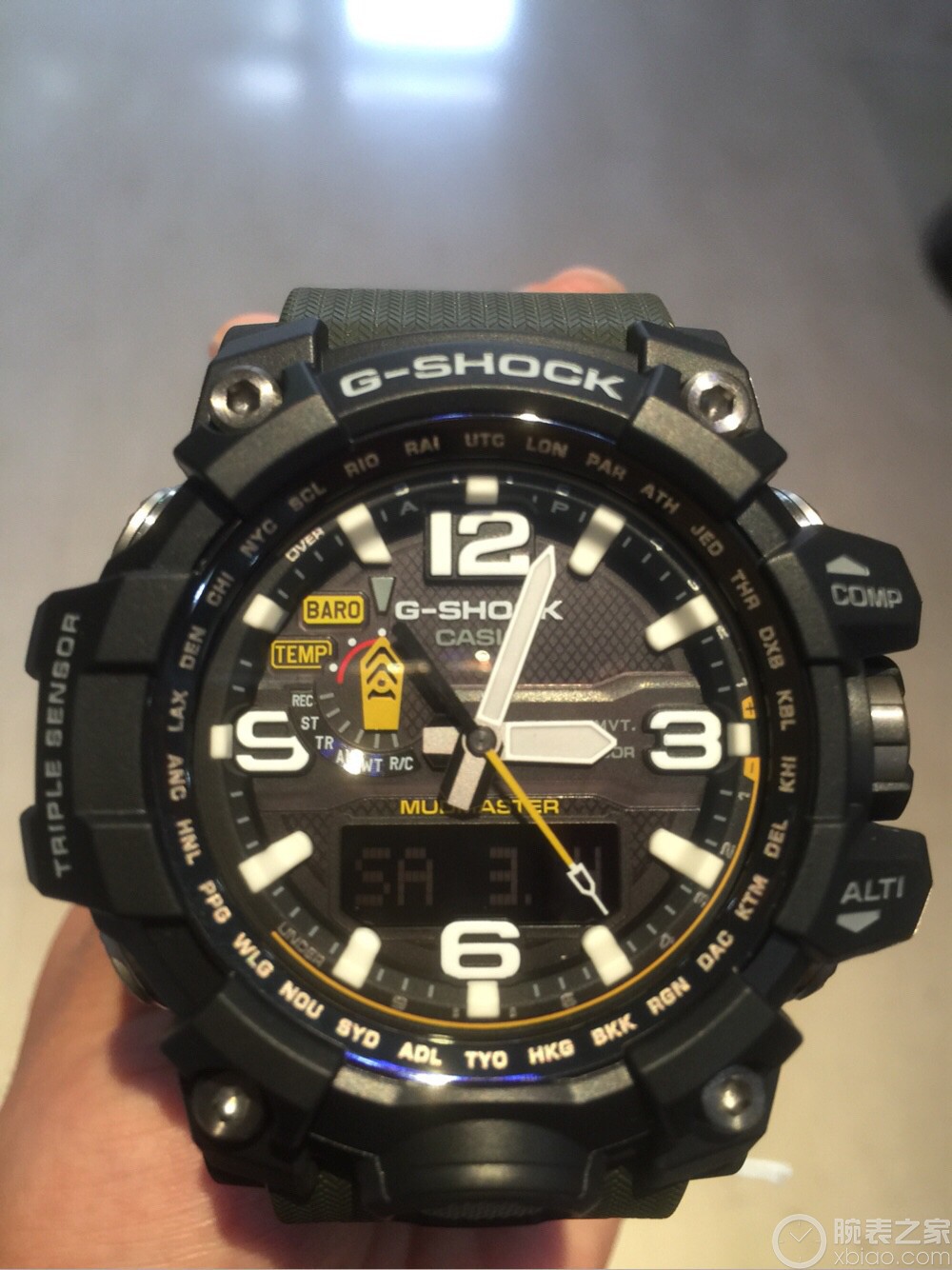 卡西欧G-SHOCK系列GWG-1000GB-1A3PR