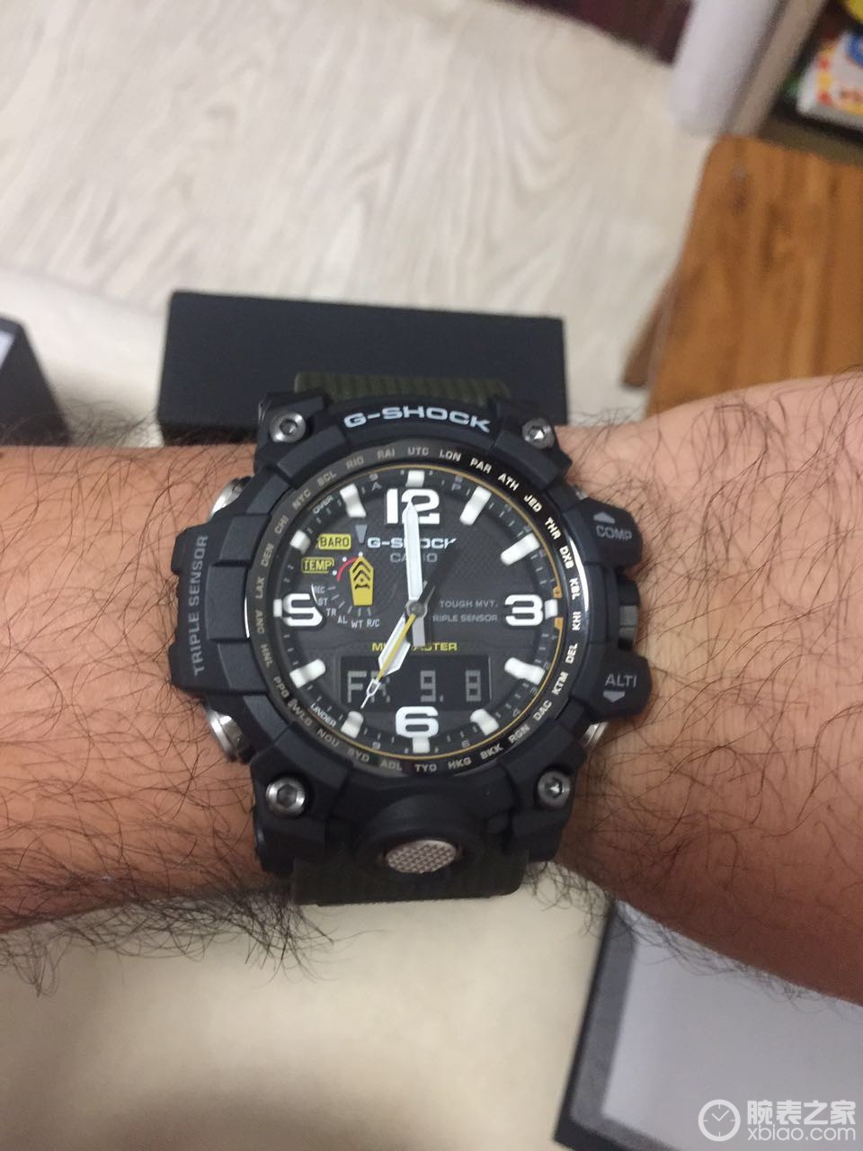 卡西欧G-SHOCK系列GWG-1000GB-1A3PR