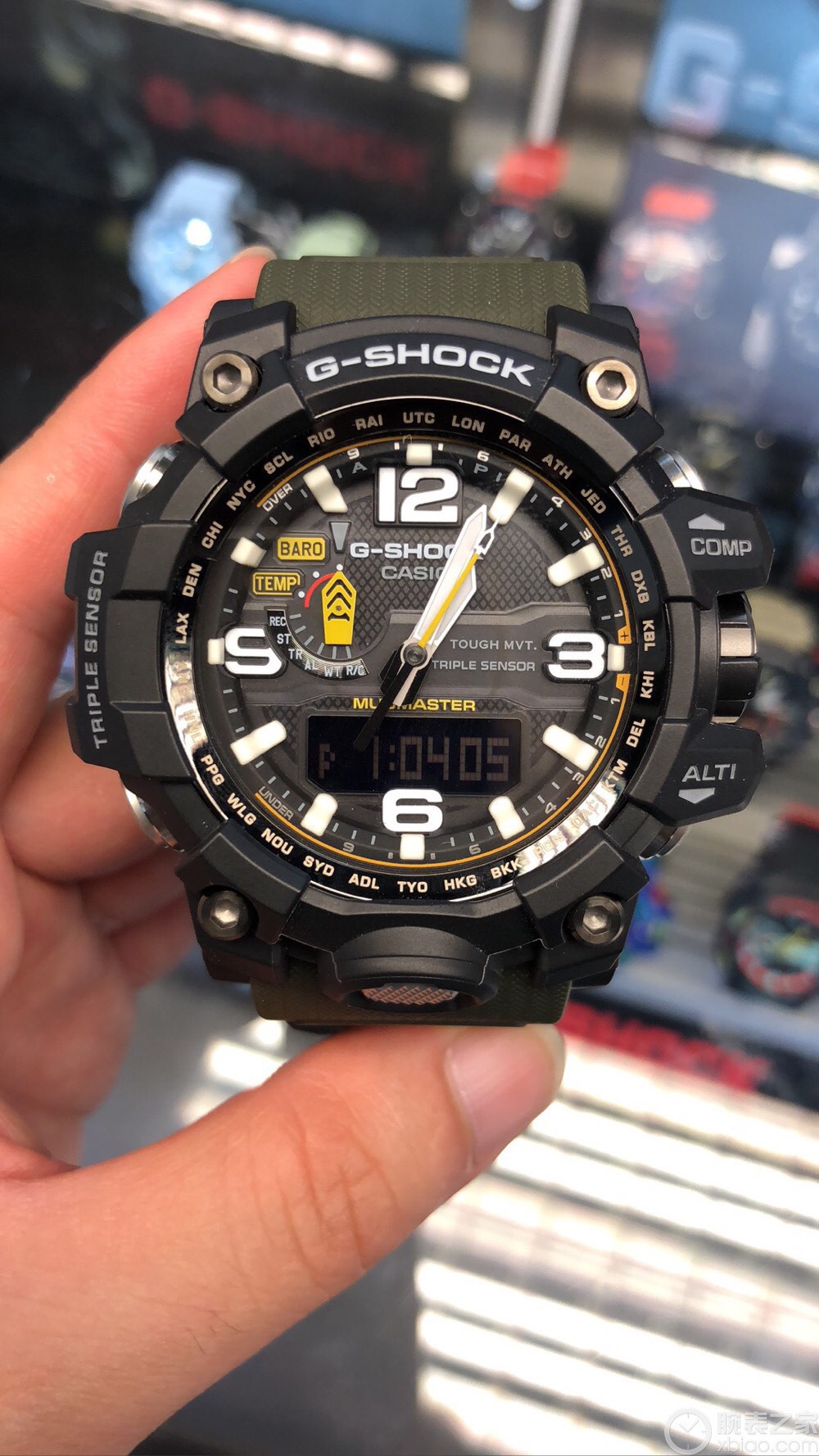 卡西欧G-SHOCK系列GWG-1000GB-1A3PR