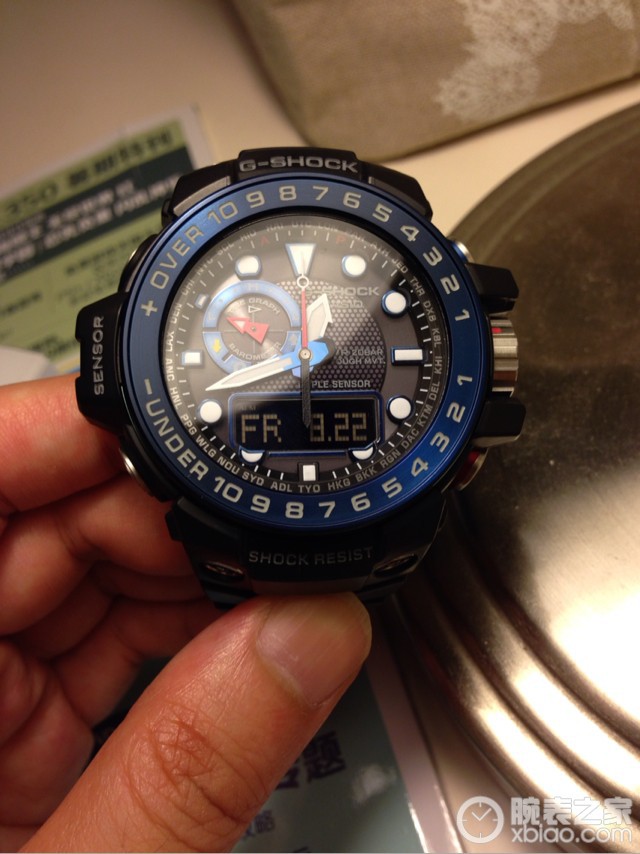 卡西欧G-SHOCK系列GWN-1000B-1B