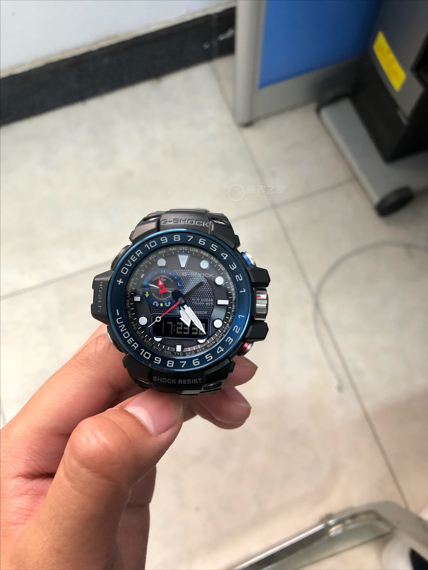 卡西欧G-SHOCK系列GWN-1000B-1B