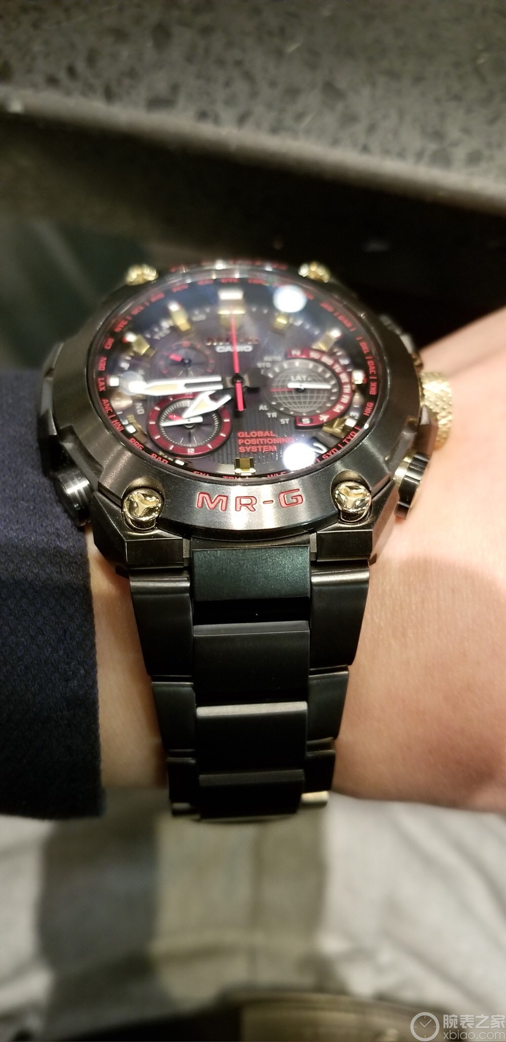 卡西欧G-SHOCK系列MRG-G1000B-1A4