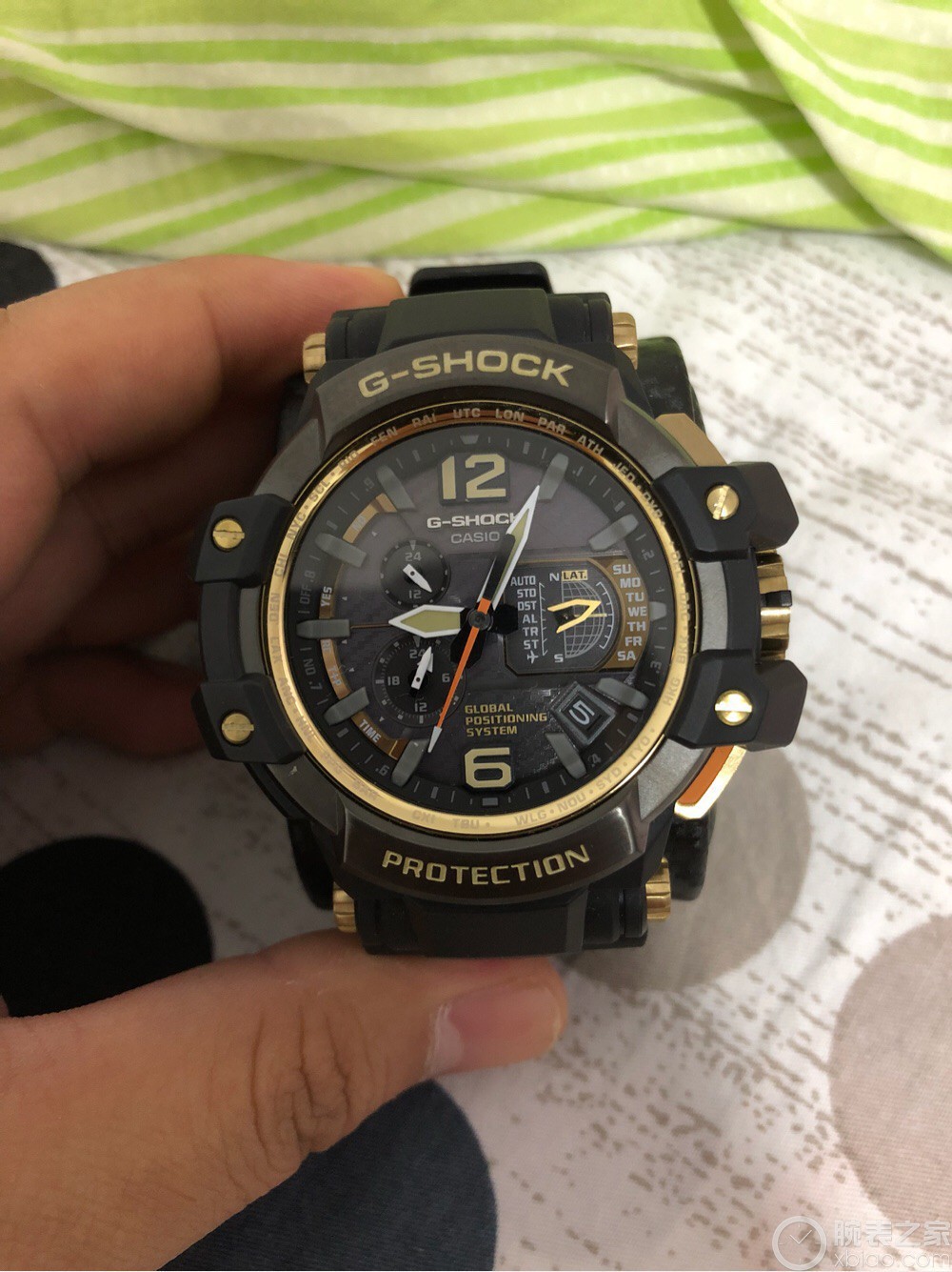 卡西歐g-shock系列gpw-1000tbs-1