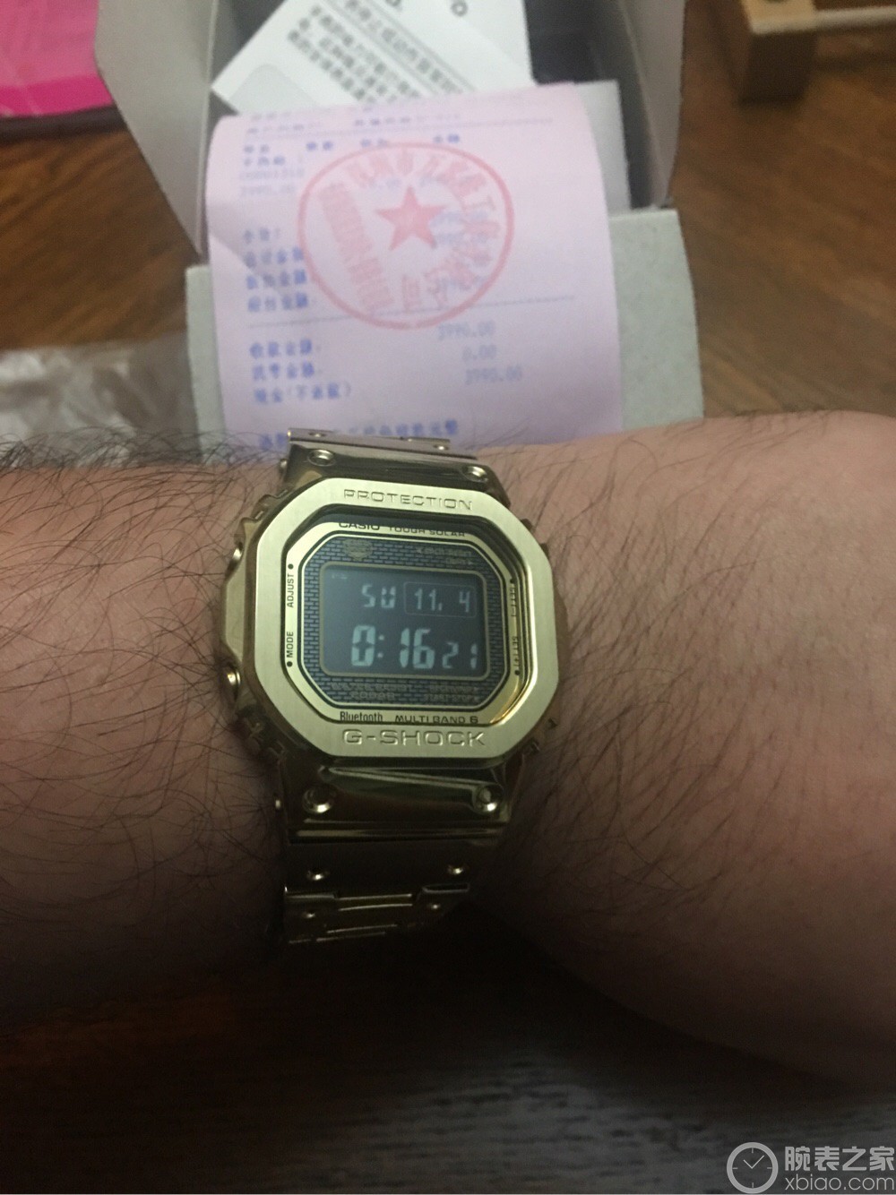 卡西歐G-SHOCK系列GMW-B5000TFG-9