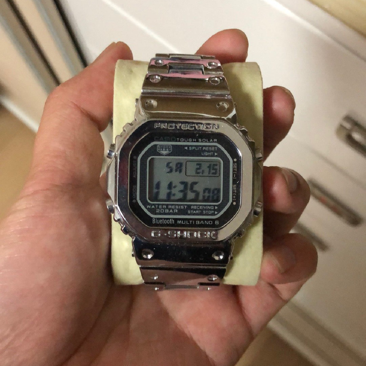 卡西歐G-SHOCK系列GMW-B5000D-1