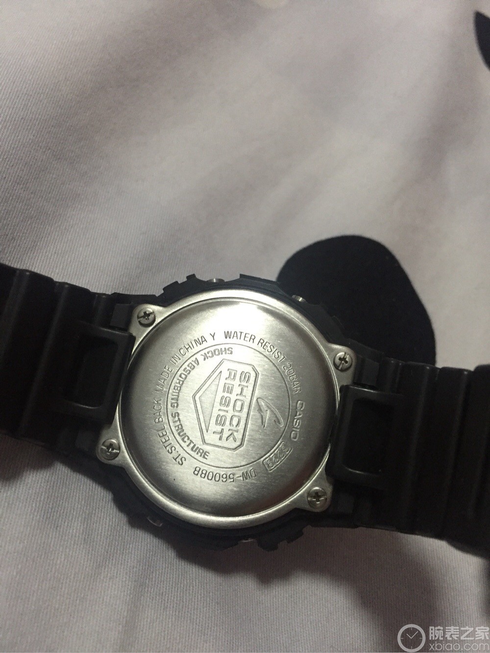 卡西欧G-SHOCK系列DW-5600BB-1