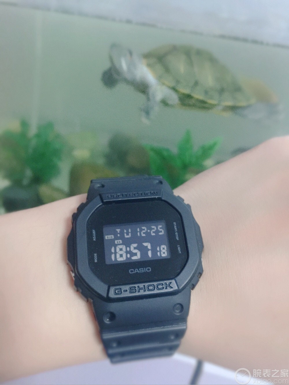 卡西欧G-SHOCK系列DW-5600BB-1