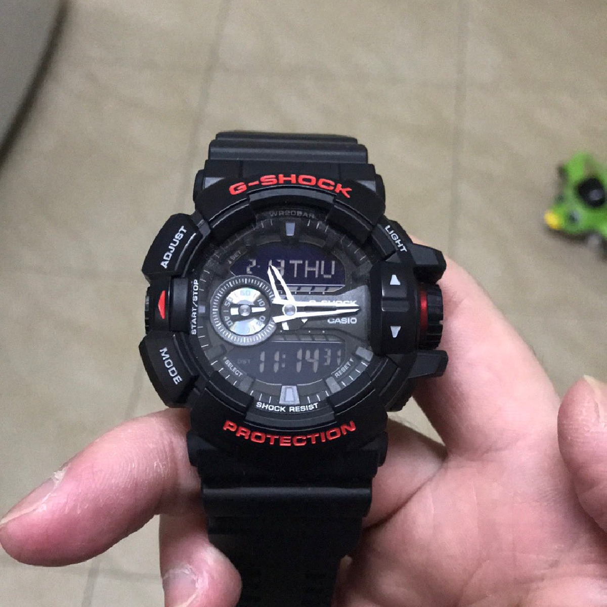 卡西欧g-shock系列ga-400hr-1a