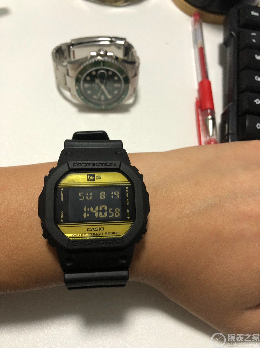 卡西欧G-SHOCK系列DW-5600NE-1