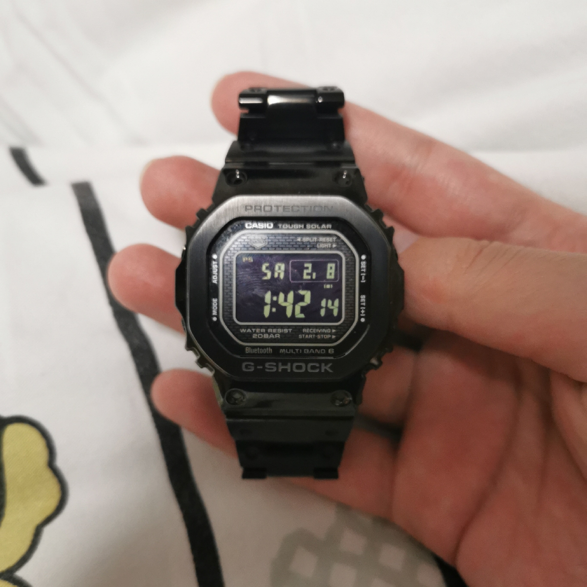 卡西欧G-SHOCK系列GMW-B5000GD-1