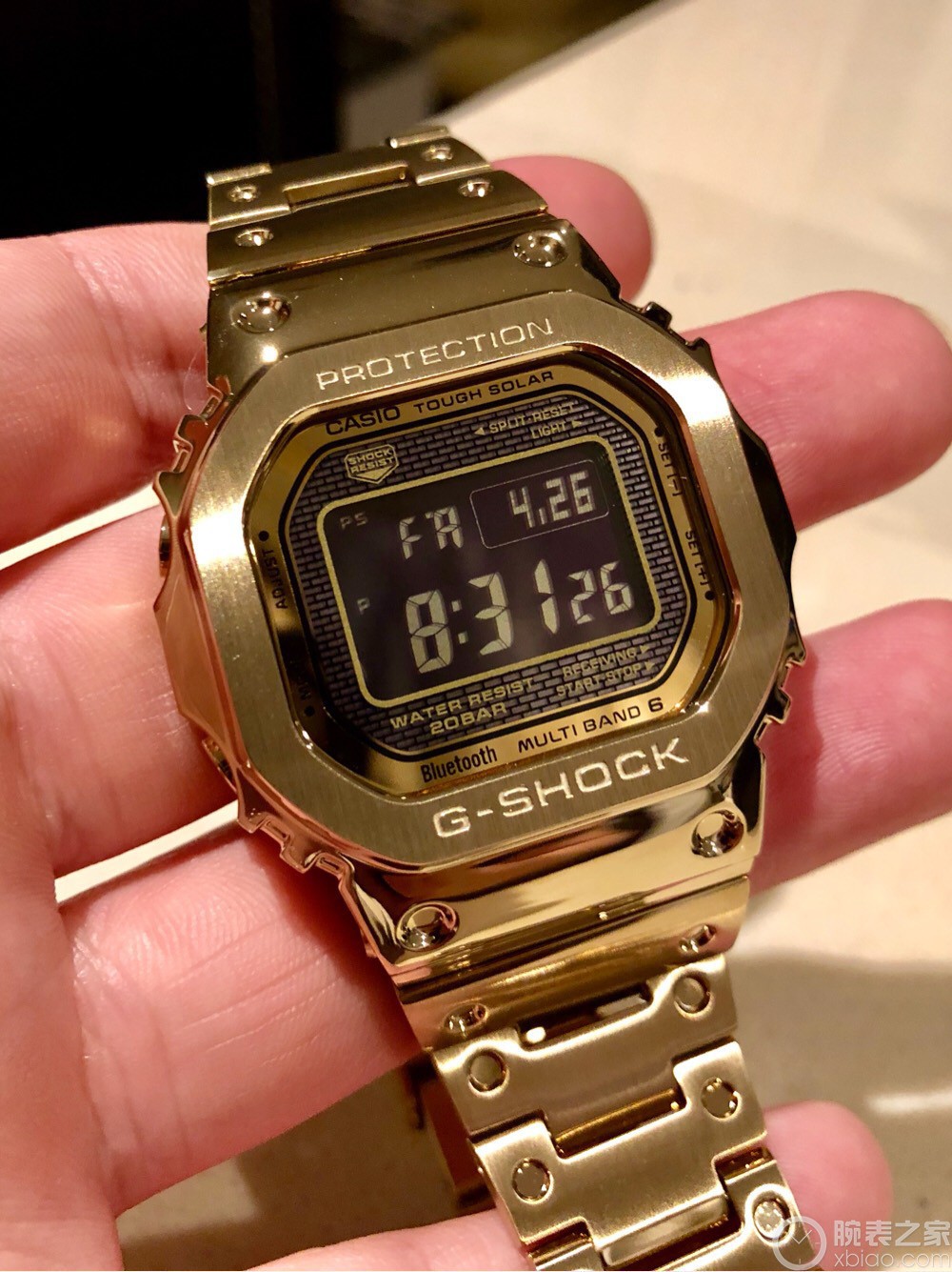 卡西歐G-SHOCK系列GMW-B5000GD-9