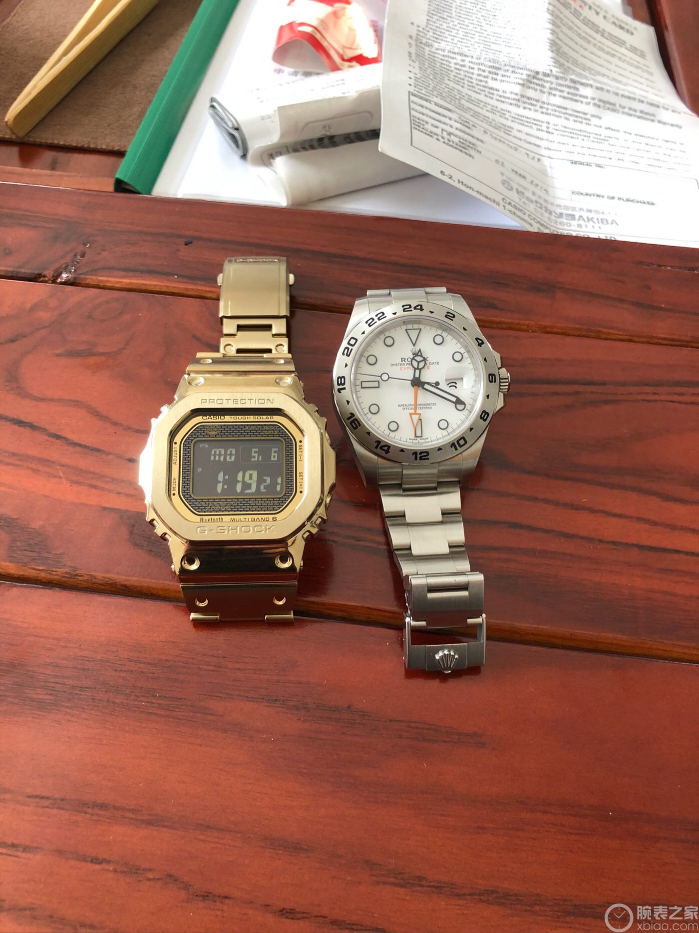 卡西欧G-SHOCK系列GMW-B5000GD-9