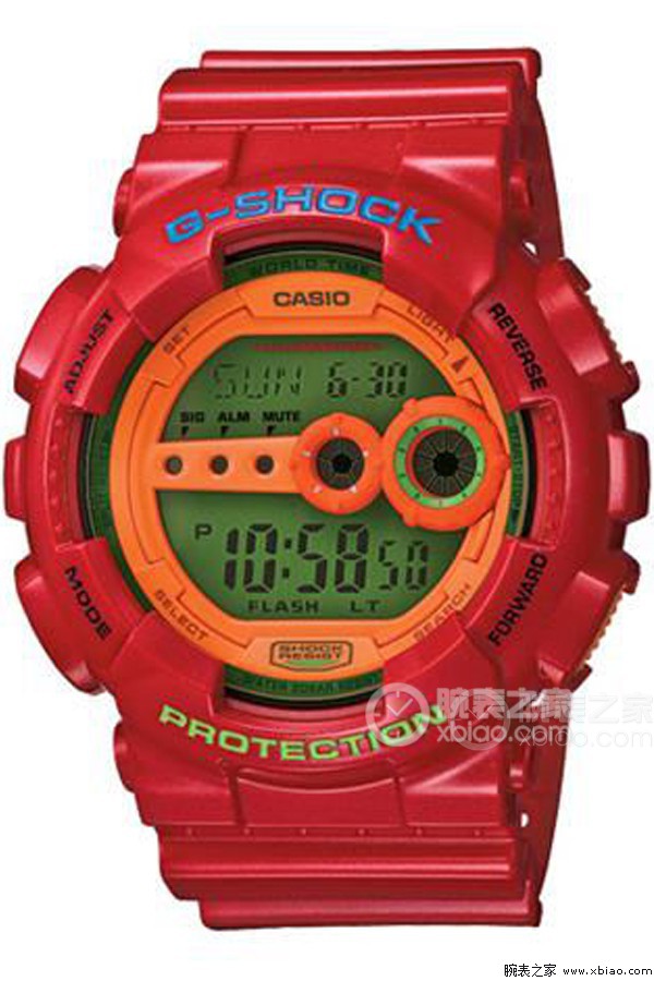 卡西欧G-SHOCK系列GD-100HC-4