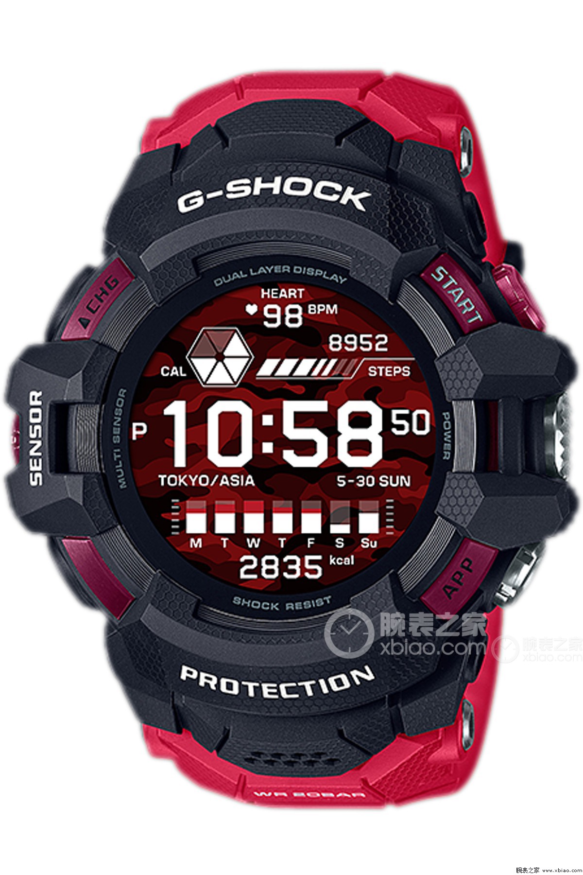 卡西欧G-SHOCK系列GSW-H1000-1A4