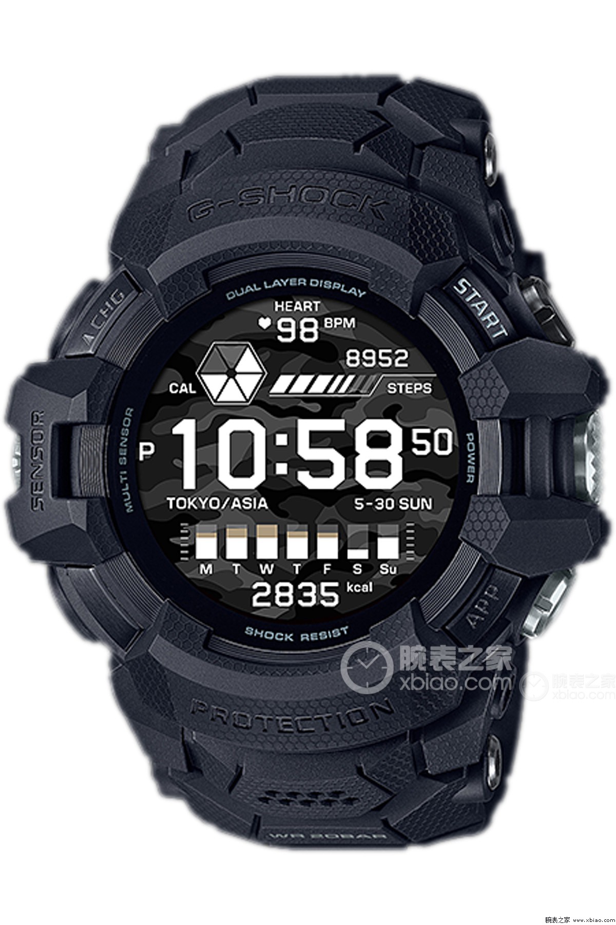 卡西欧G-SHOCK系列GSW-H1000-1A