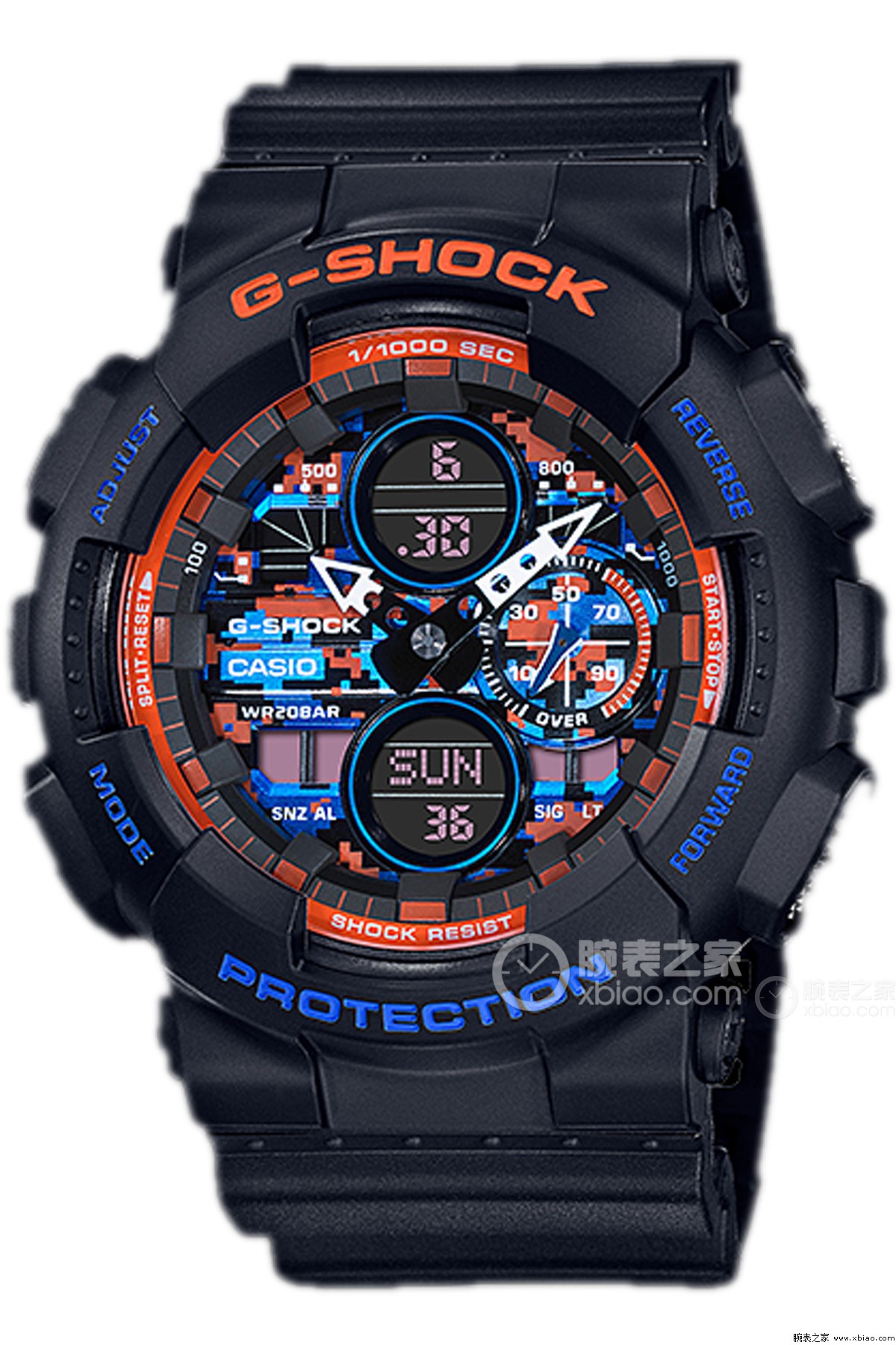 卡西欧G-SHOCK系列GA-140CT-1A