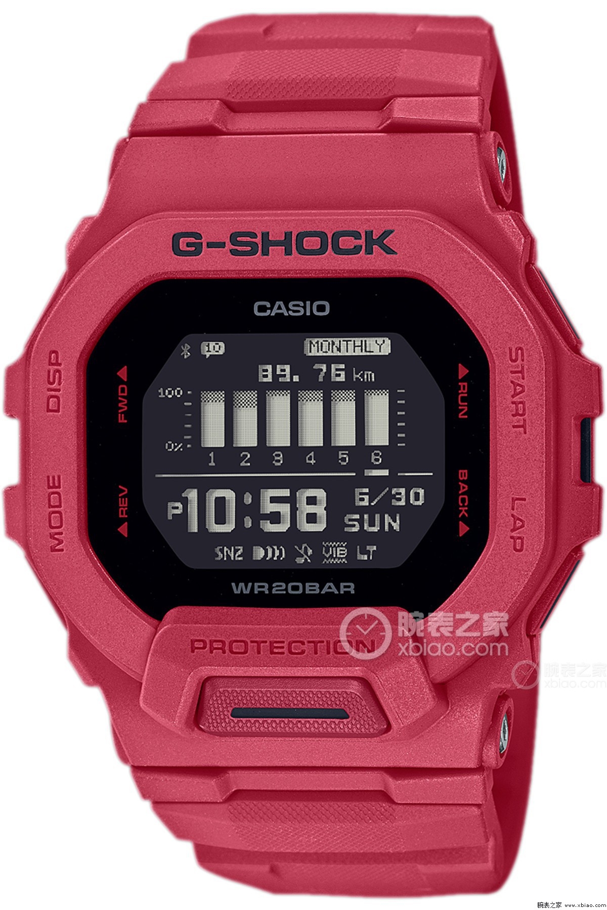 卡西欧G-SHOCK系列GBD-200RD-4