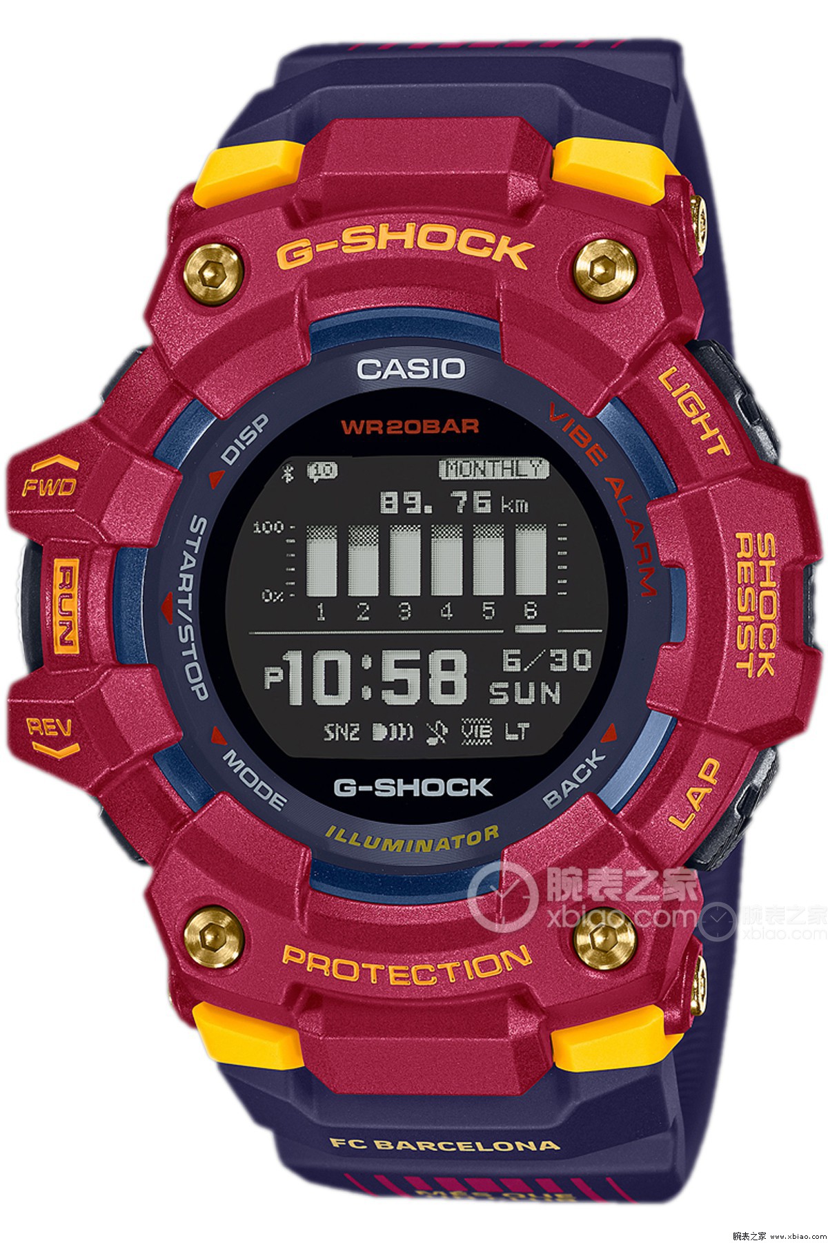 卡西欧G-SHOCK系列GBD-100BAR-4