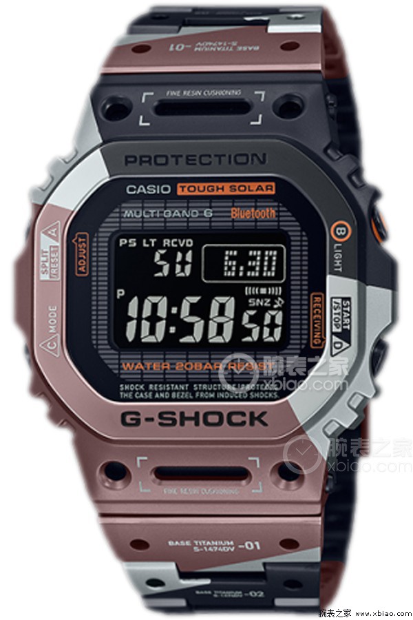 卡西欧G-SHOCK系列GMW-B5000TVB-1