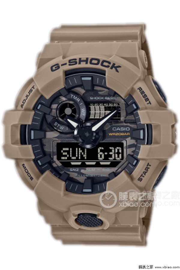 卡西欧G-SHOCK系列GA-700CA-5A