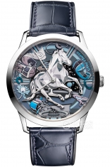 爱马仕SLIM D'HERMÈS系列Slim Hermes Faubourg of dreams蓝色款