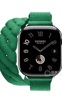 爱马仕APPLE WATCH HERMES系列H0009941绿色尼龙表带