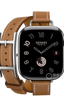 爱马仕APPLE WATCH HERMES系列H0009941双圈深棕牛皮表带