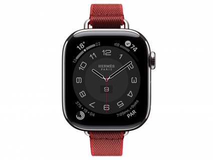 爱马仕APPLE WATCH HERMES系列H0009941红色尼龙表带