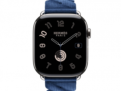 爱马仕APPLE WATCH HERMES系列H0009931蓝色尼龙表带