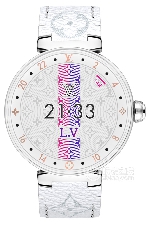 路易威登智能腕表系列Tambour Horizon 白色陶瓷智能