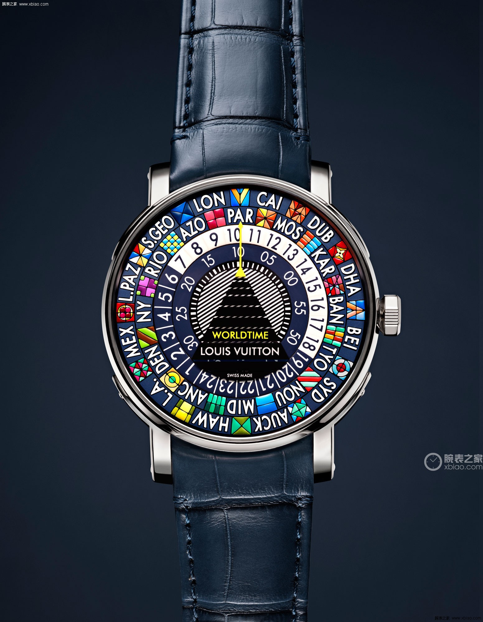 路易威登ESCALE系列蓝色世界时腕表