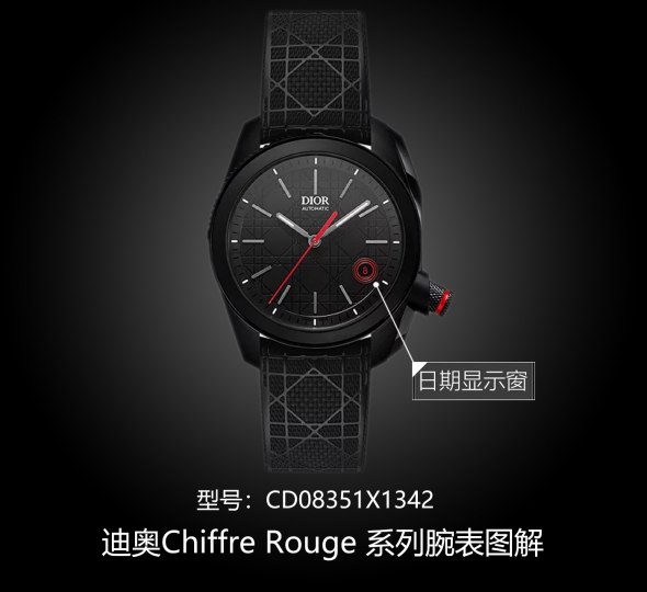 迪奥CHIFFRE ROUGE系列CD08351X1342图解