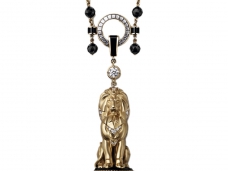 香奈儿高级制表系列SEATED LION LONG NECKLACE