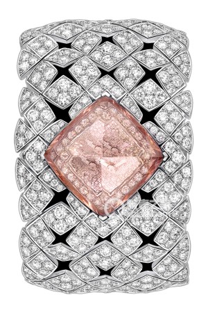 香奈兒珠寶腕表系列SIGNATURE MORGANITE 臻品珠寶神秘白18K金