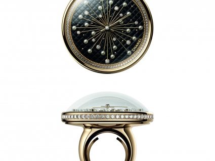 香奈兒高級制表系列戒指款時計